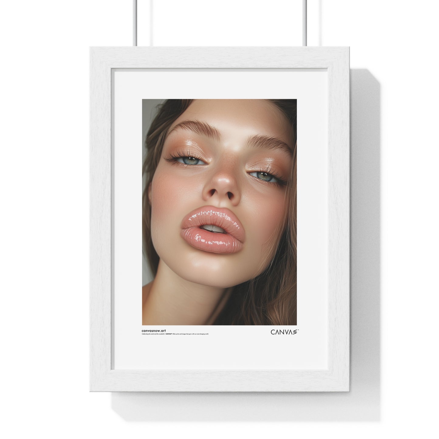 CANVAS™ BOTOX-YOUTH-AI Portrait Framed Poster