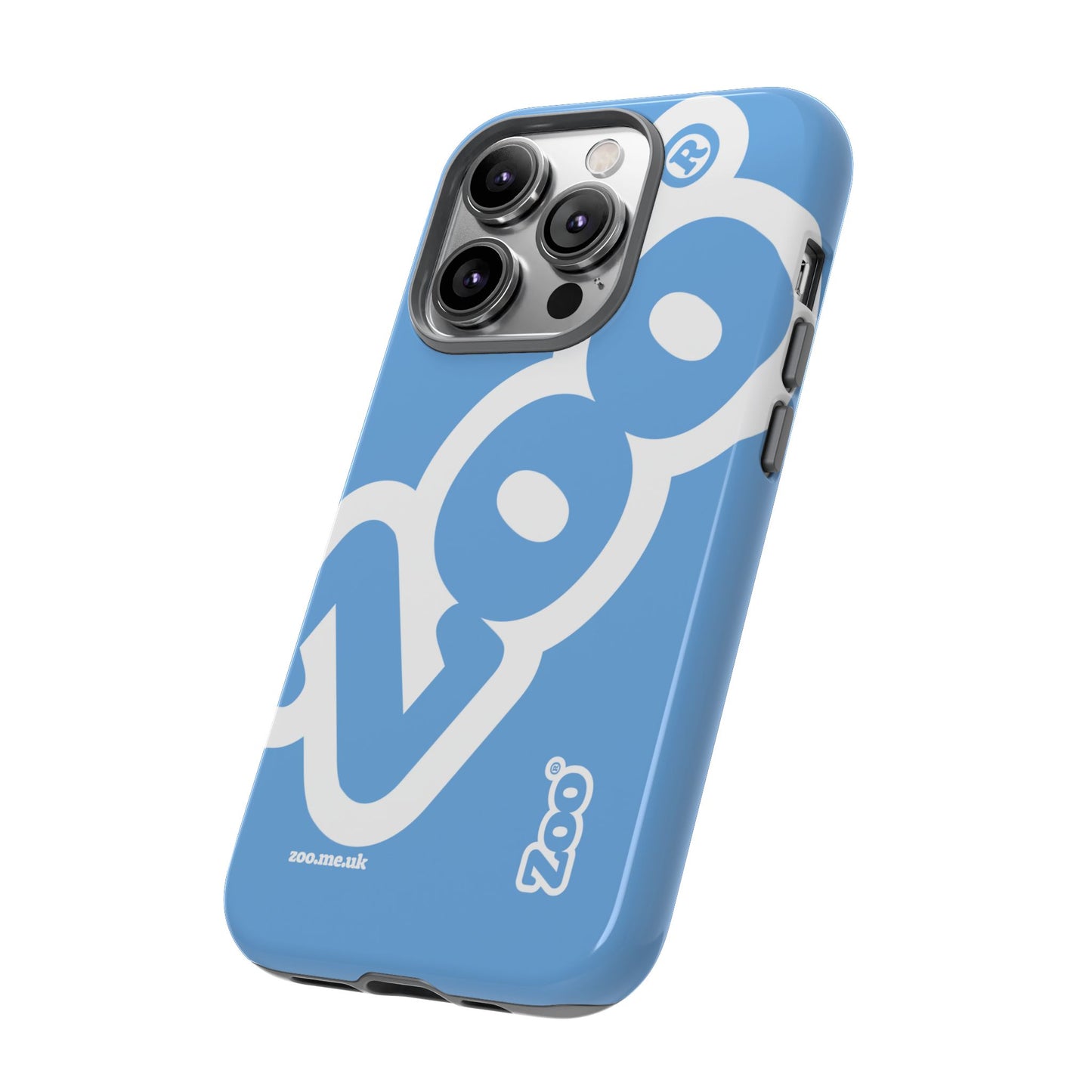 Zoo® Light Blue - Durable iPhone® Case