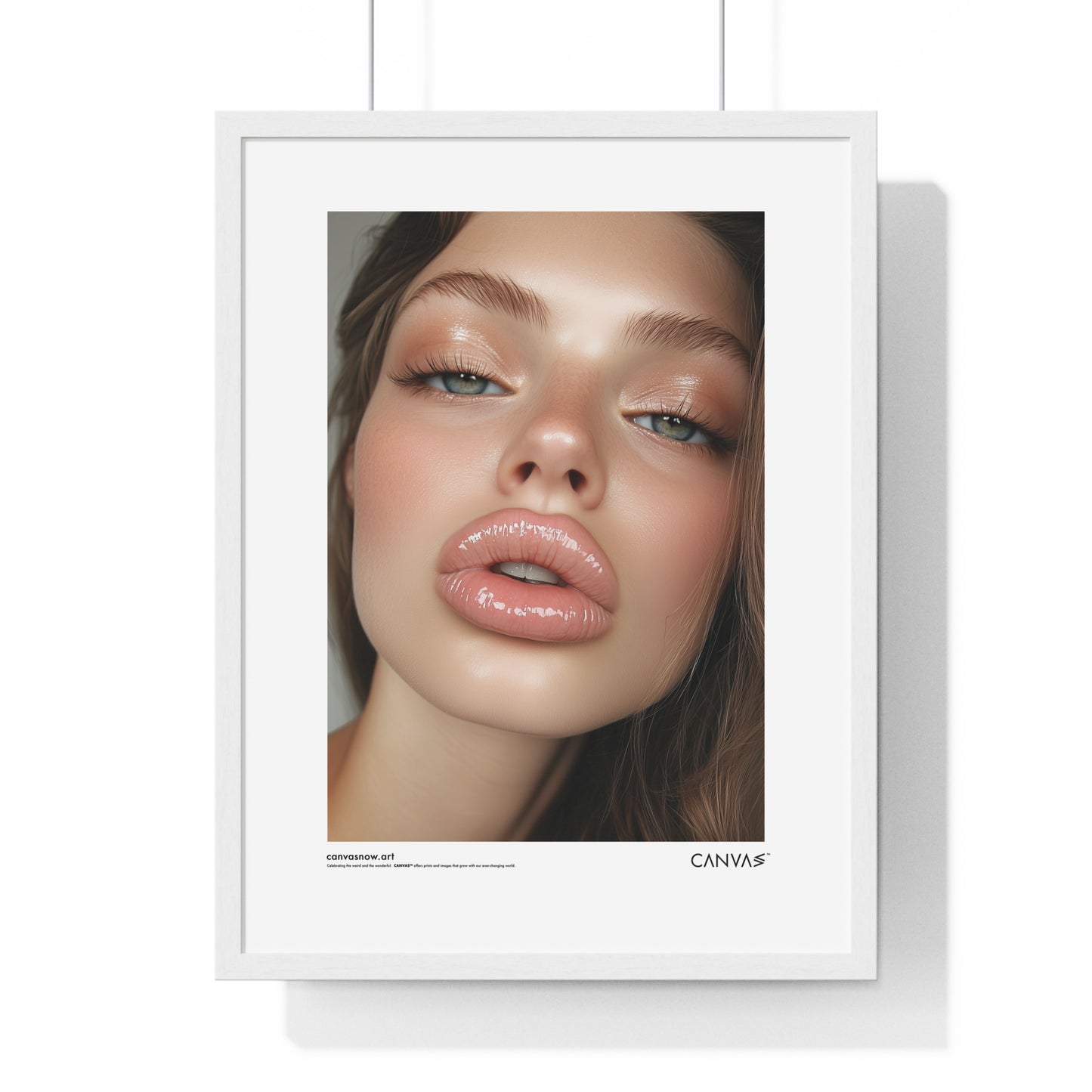 CANVAS™ BOTOX-YOUTH-AI Portrait Framed Poster