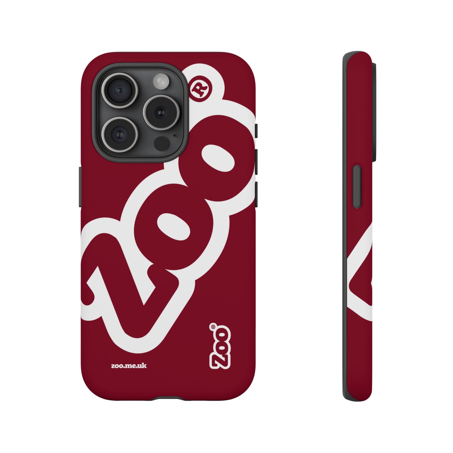 Zoo® Burgundy - Durable iPhone® Case