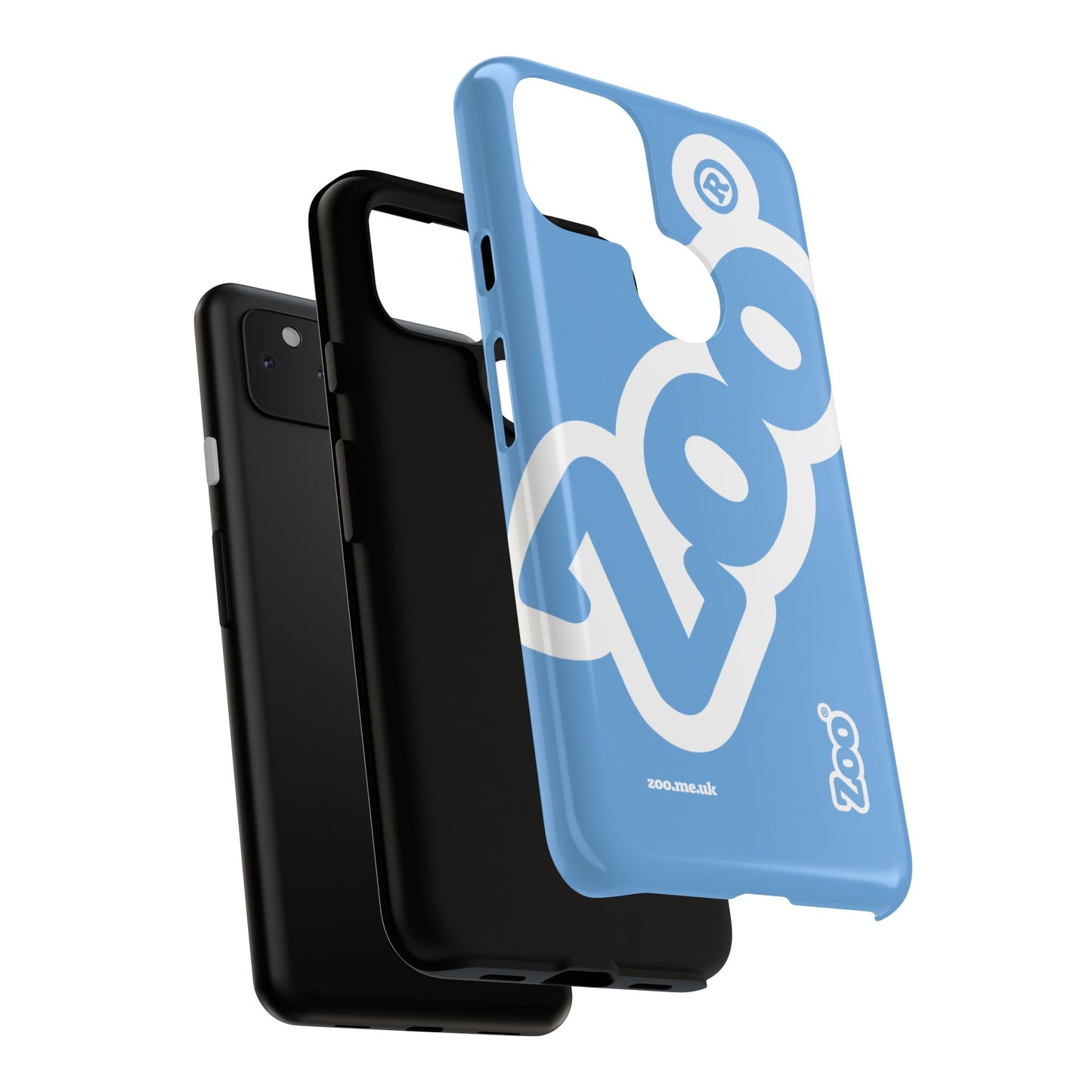 Zoo® Light Blue - Durable iPhone® Case