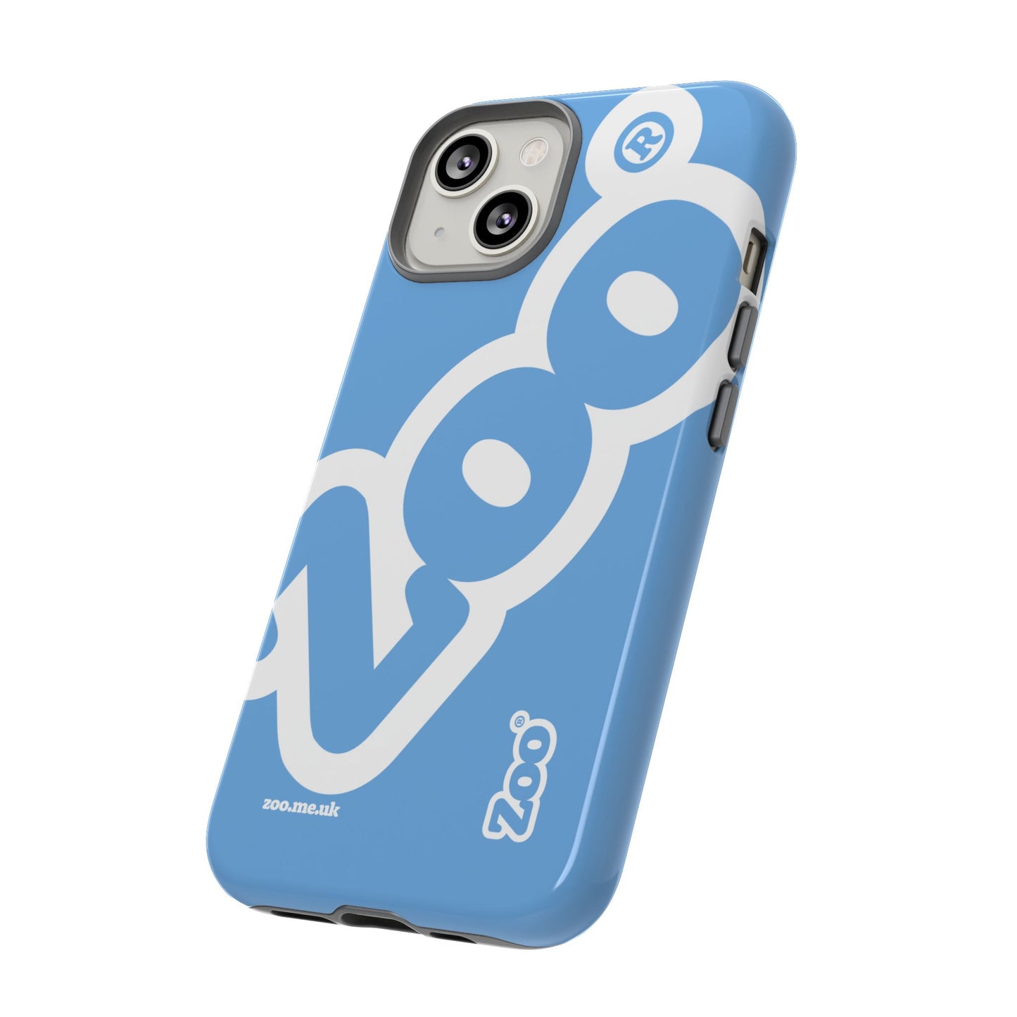 Zoo® Light Blue - Durable iPhone® Case