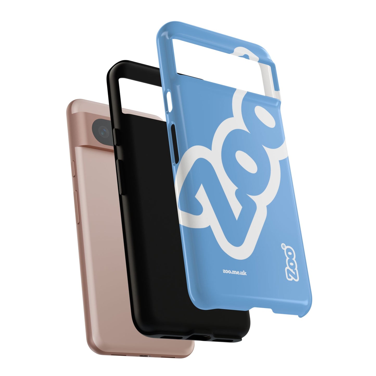 Zoo® Light Blue - Durable iPhone® Case