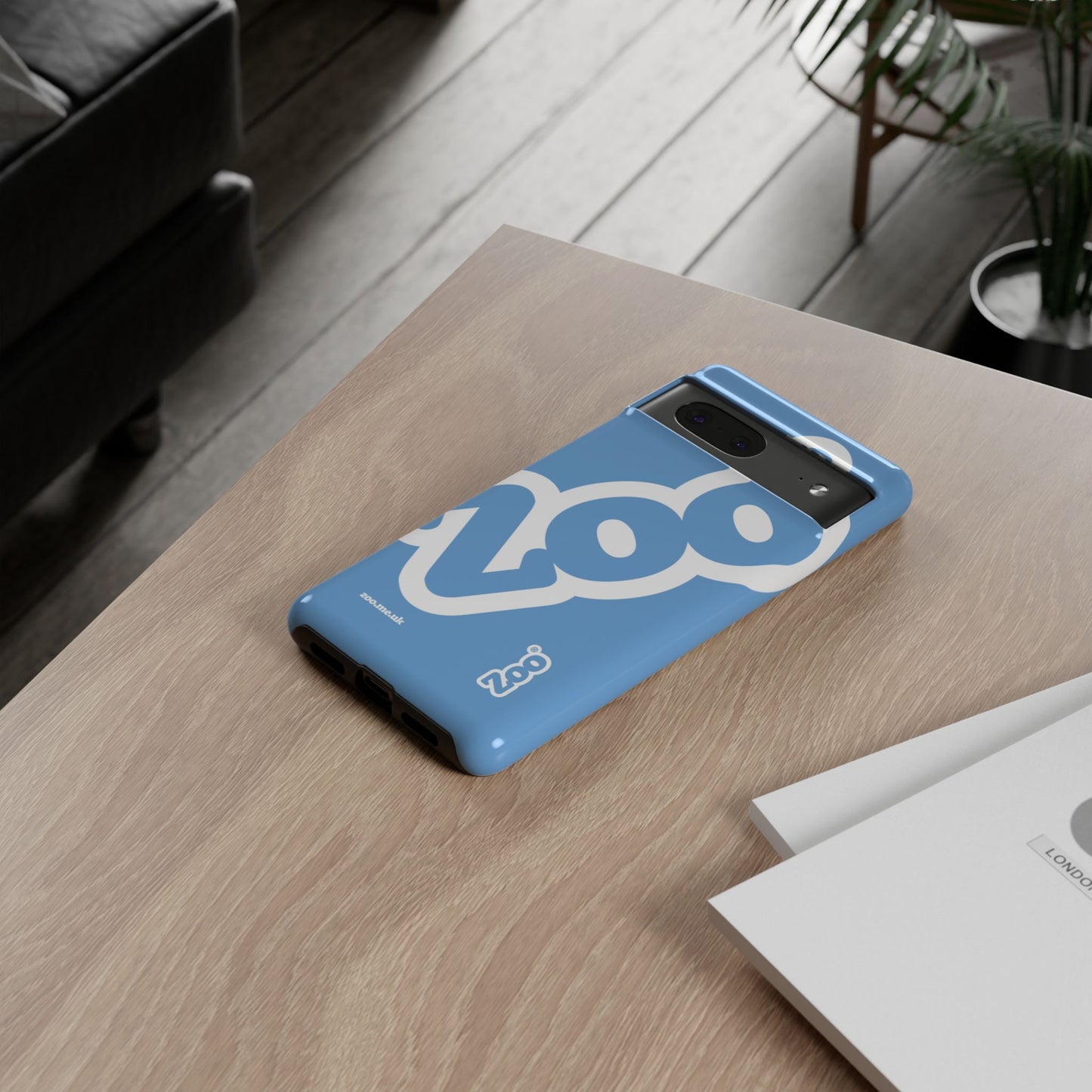 Zoo® Light Blue - Durable iPhone® Case