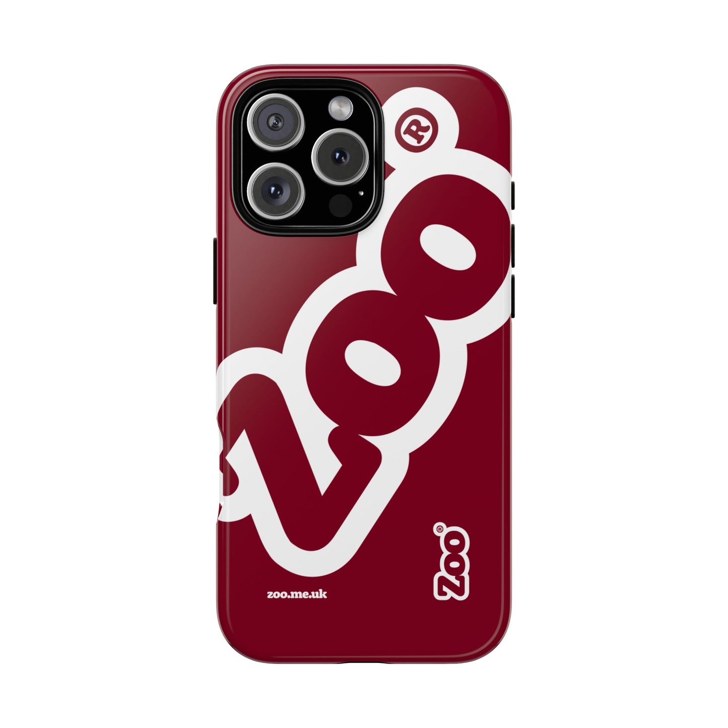 Zoo® Burgundy - Durable iPhone® Case