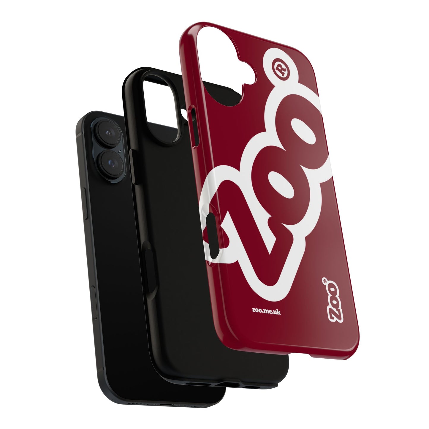 Zoo® Burgundy - Durable iPhone® Case