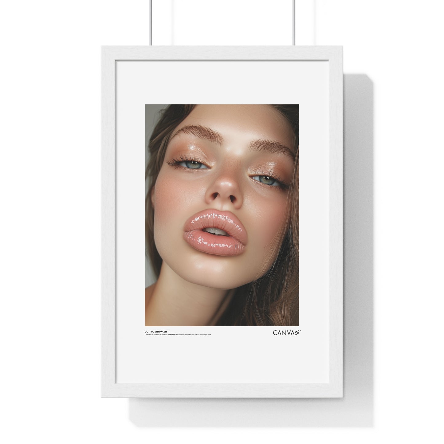 CANVAS™ BOTOX-YOUTH-AI Portrait Framed Poster