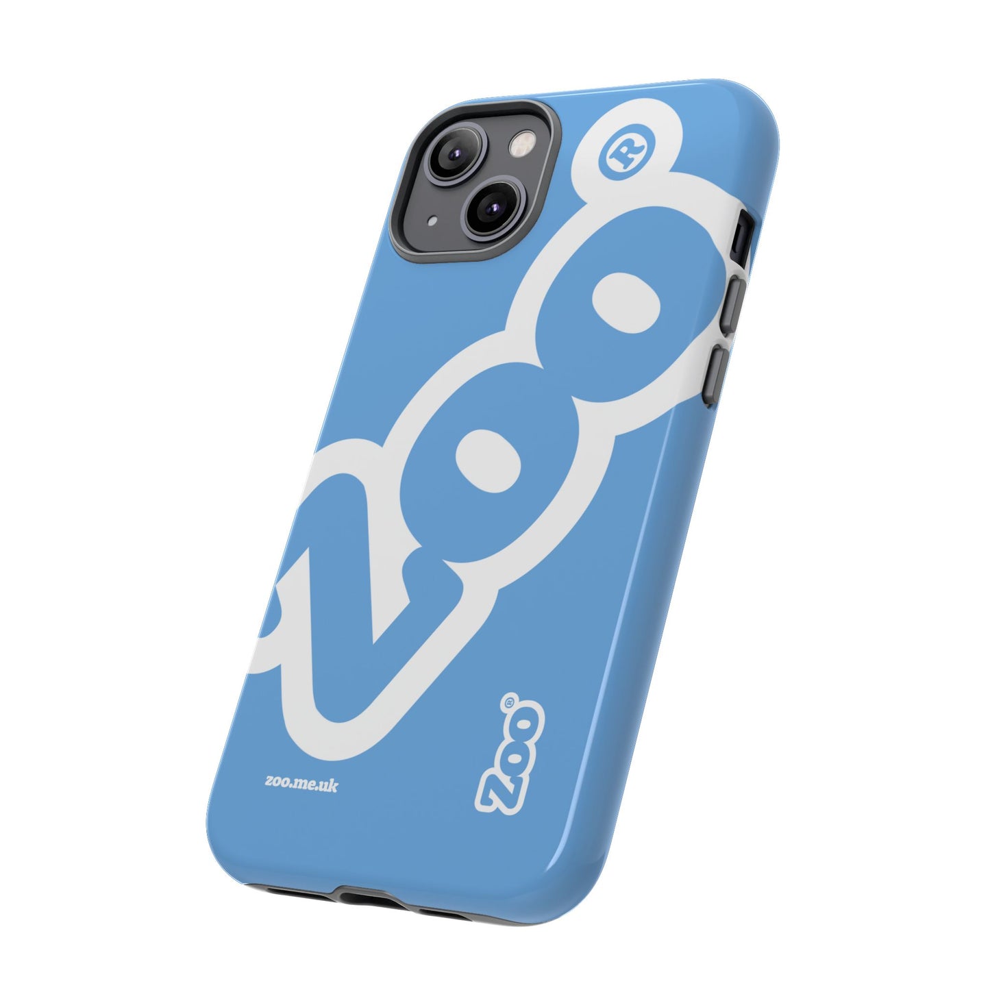Zoo® Light Blue - Durable iPhone® Case