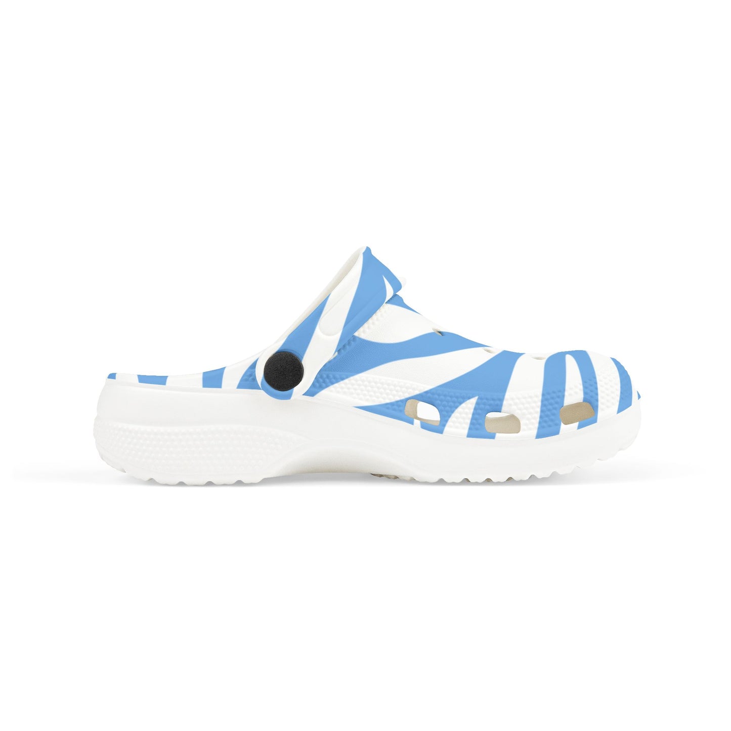 Zoo® Kid's Light Blue & White Sole Clogs
