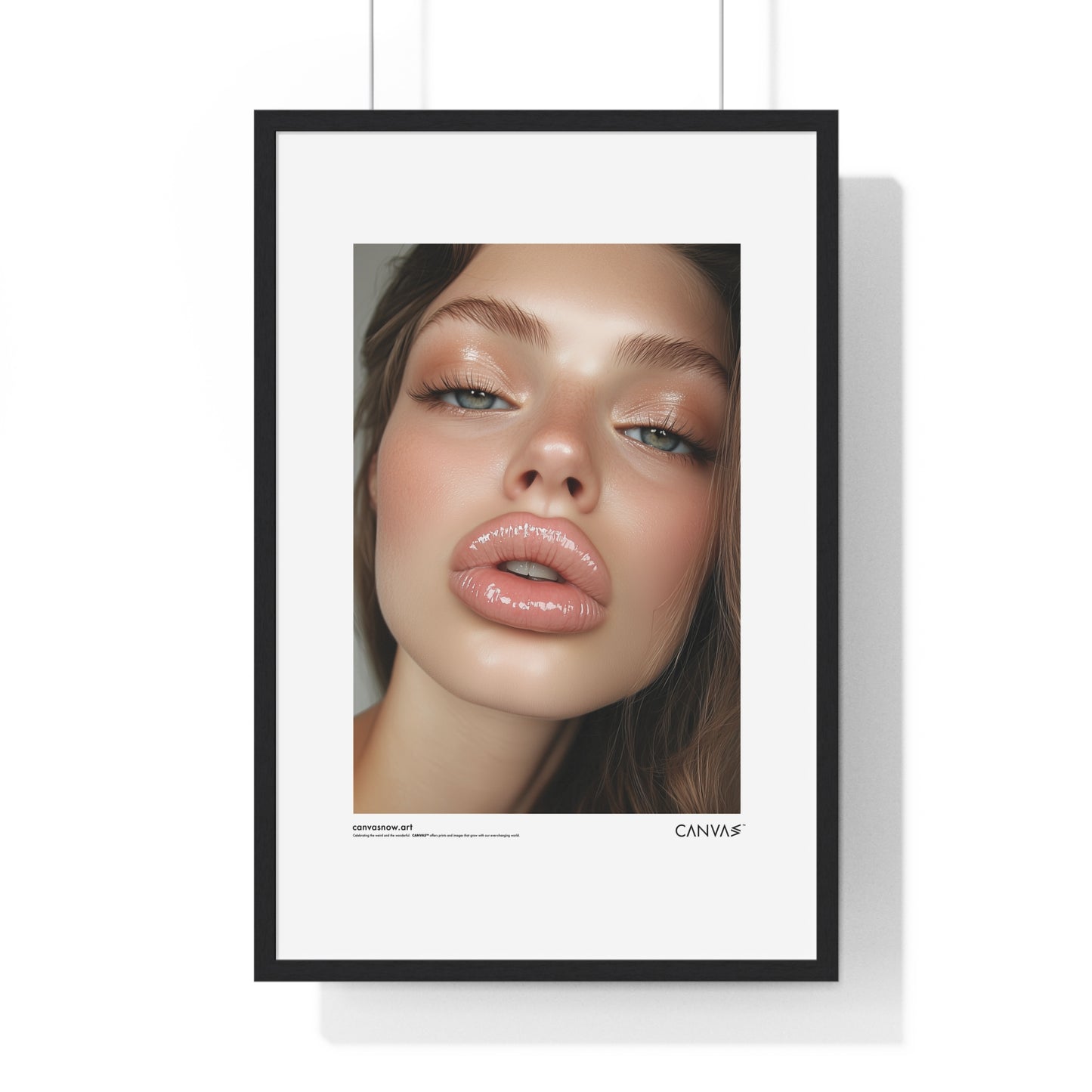 CANVAS™ BOTOX-YOUTH-AI Portrait Framed Poster
