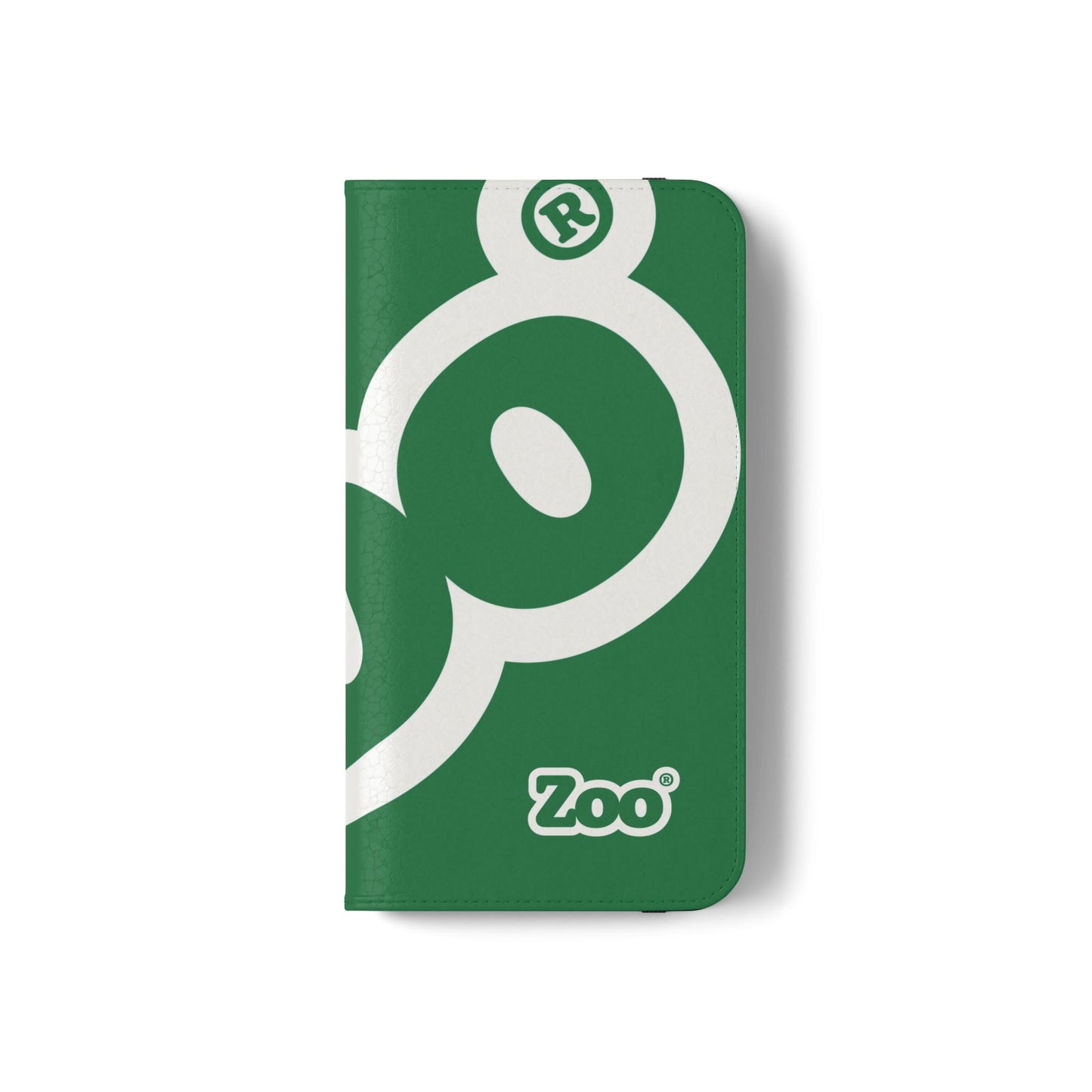 Zoo® Dark Green Flip Case - Phone Wallet with Card Holder