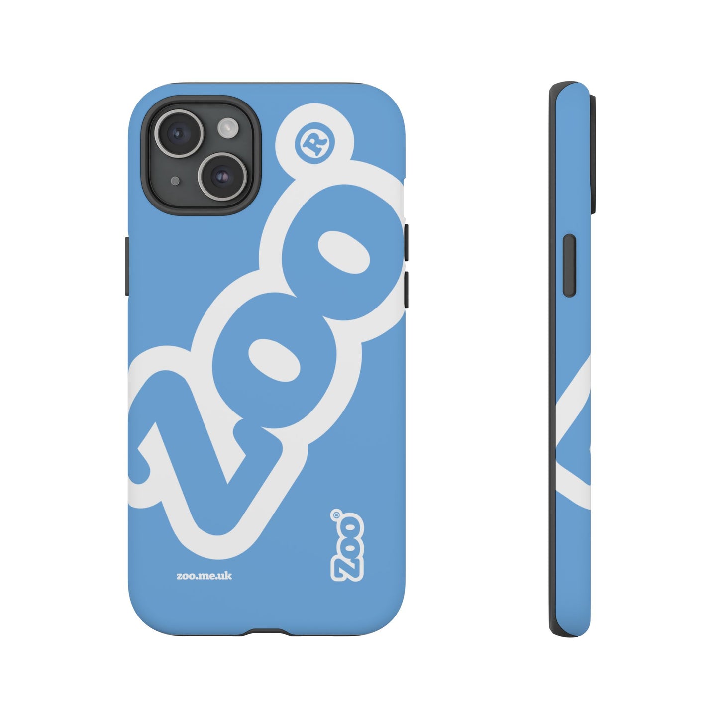 Zoo® Light Blue - Durable iPhone® Case