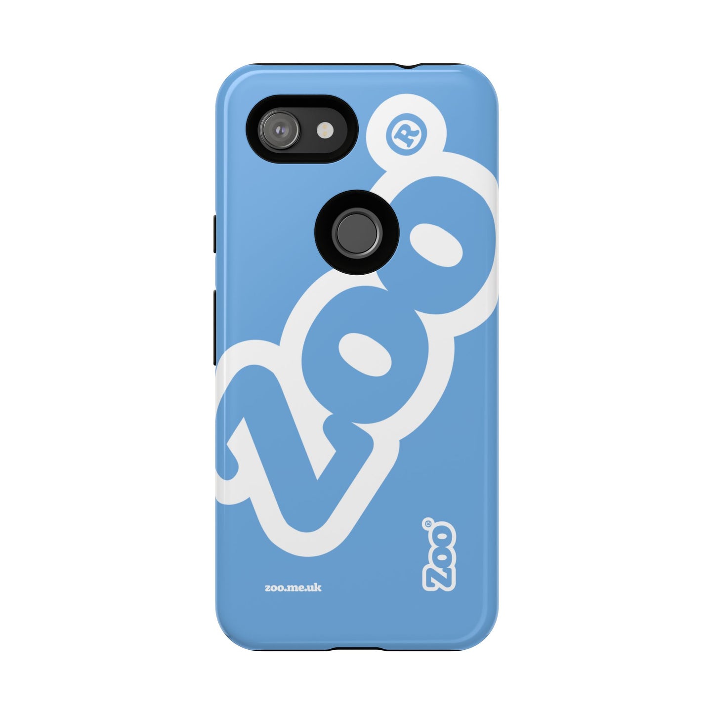 Zoo® Light Blue - Durable iPhone® Case