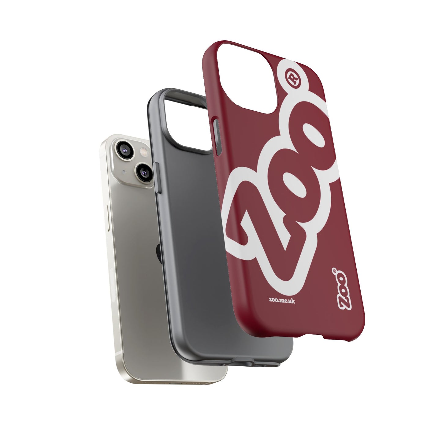 Zoo® Burgundy - Durable iPhone® Case