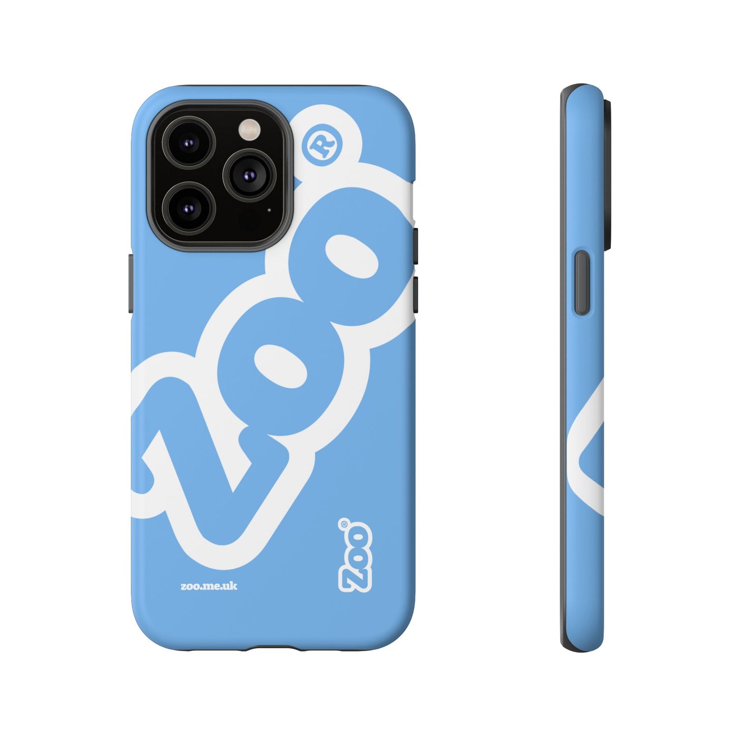 Zoo® Light Blue - Durable iPhone® Case