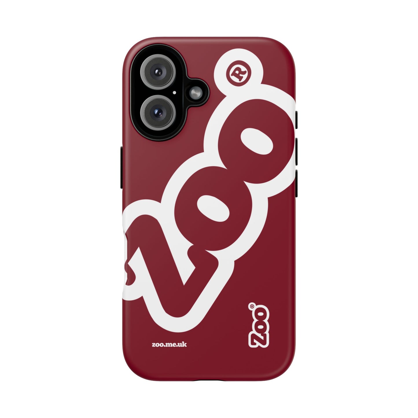 Zoo® Burgundy - Durable iPhone® Case
