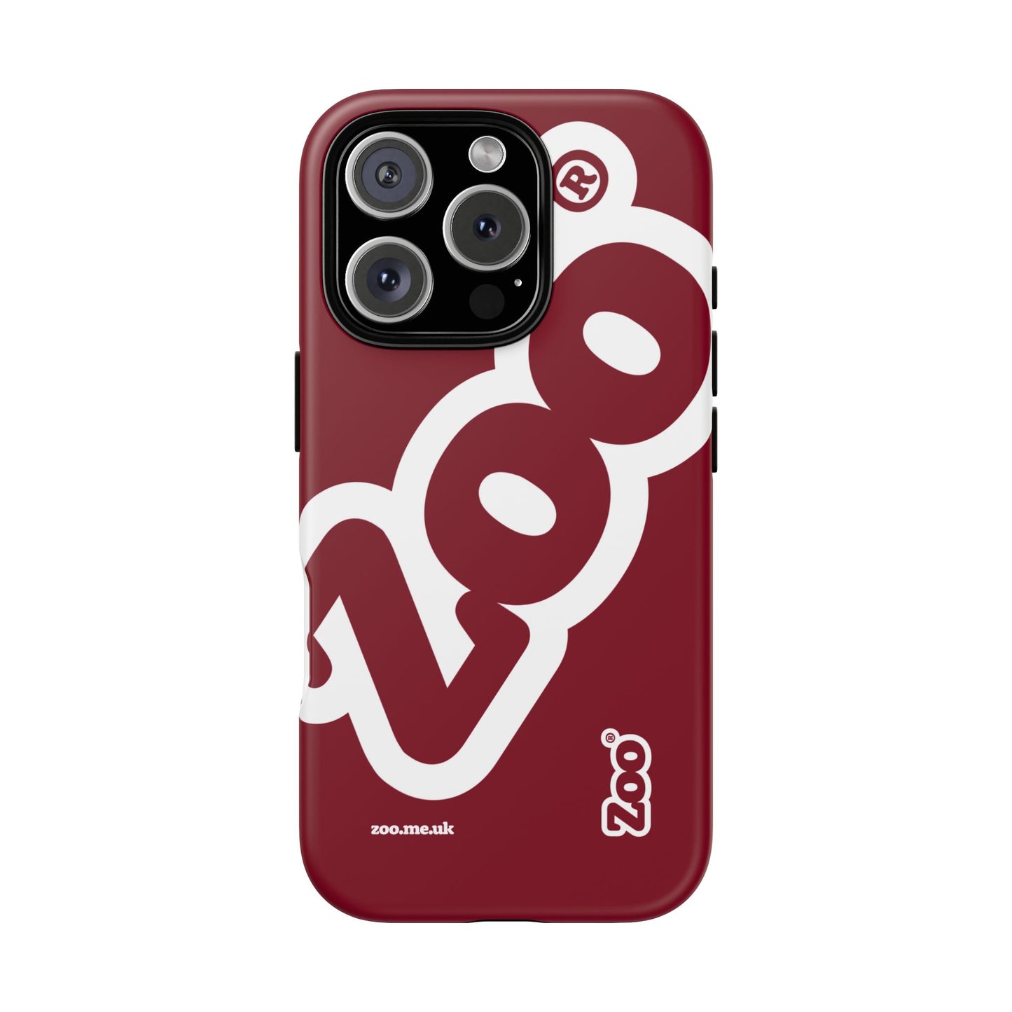 Zoo® Burgundy - Durable iPhone® Case