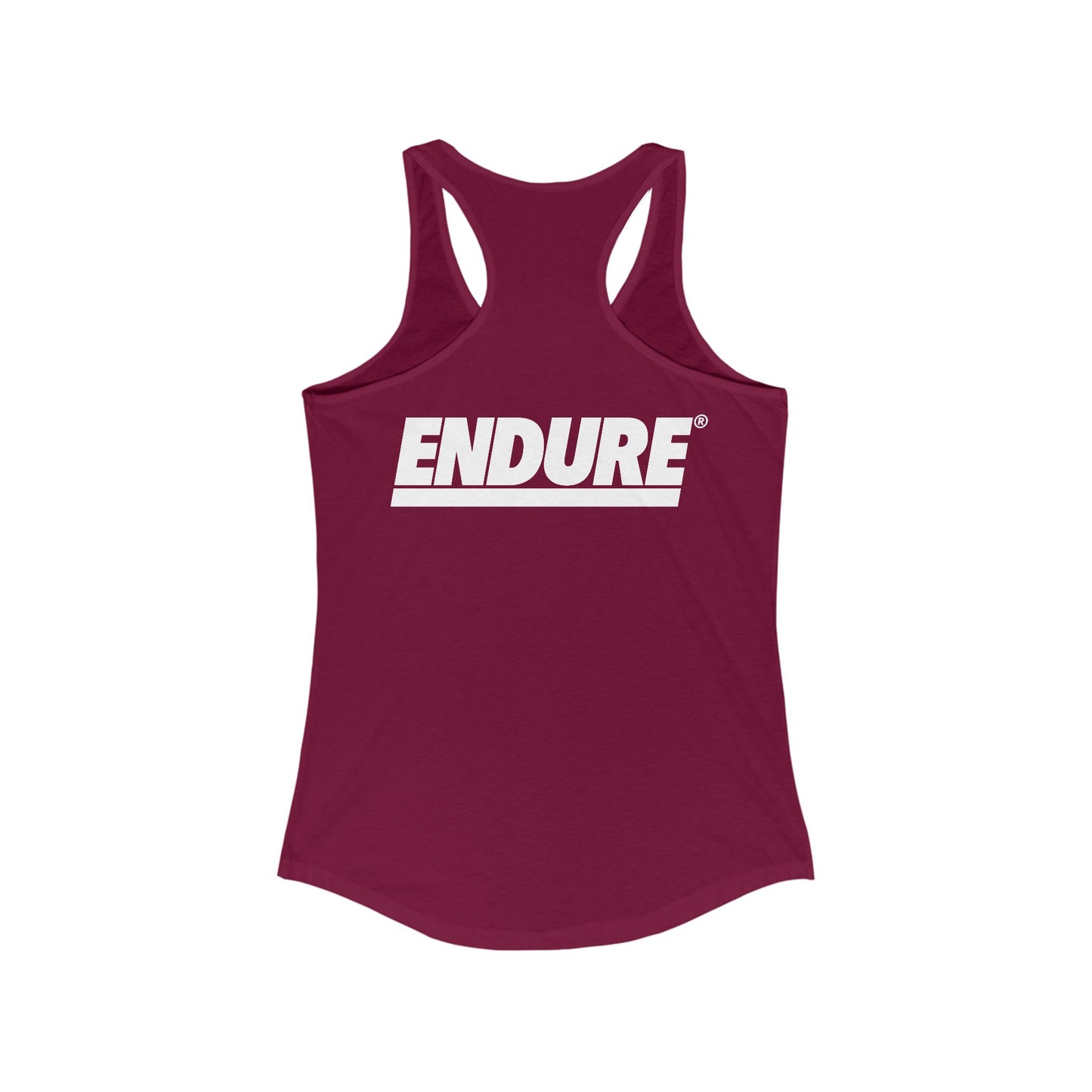 ENDURE® Symbol Women's Cardinal Red Racerback Tank