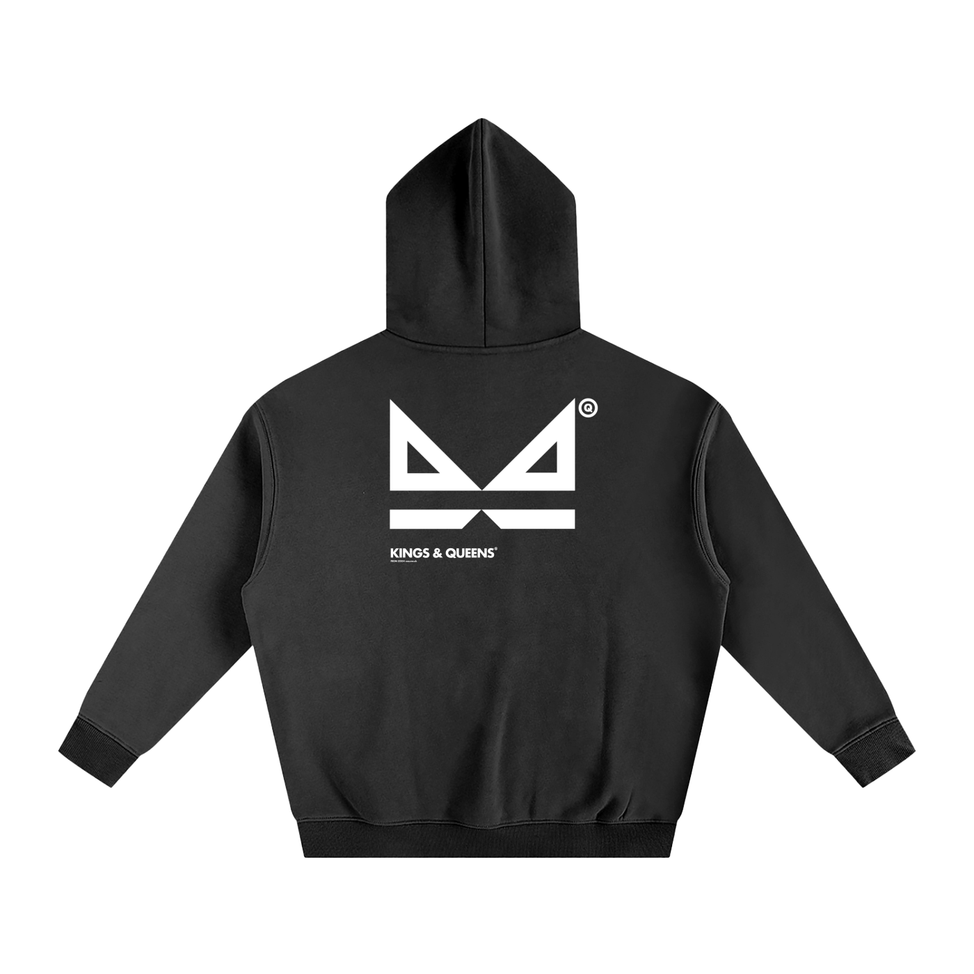 Zoo® Queens® Womens Oversize Fleeced Hoodie
