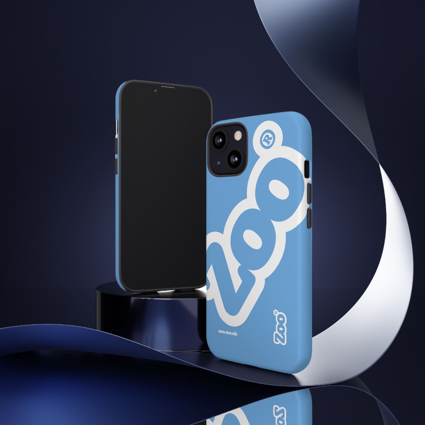 Zoo® Light Blue - Durable iPhone® Case