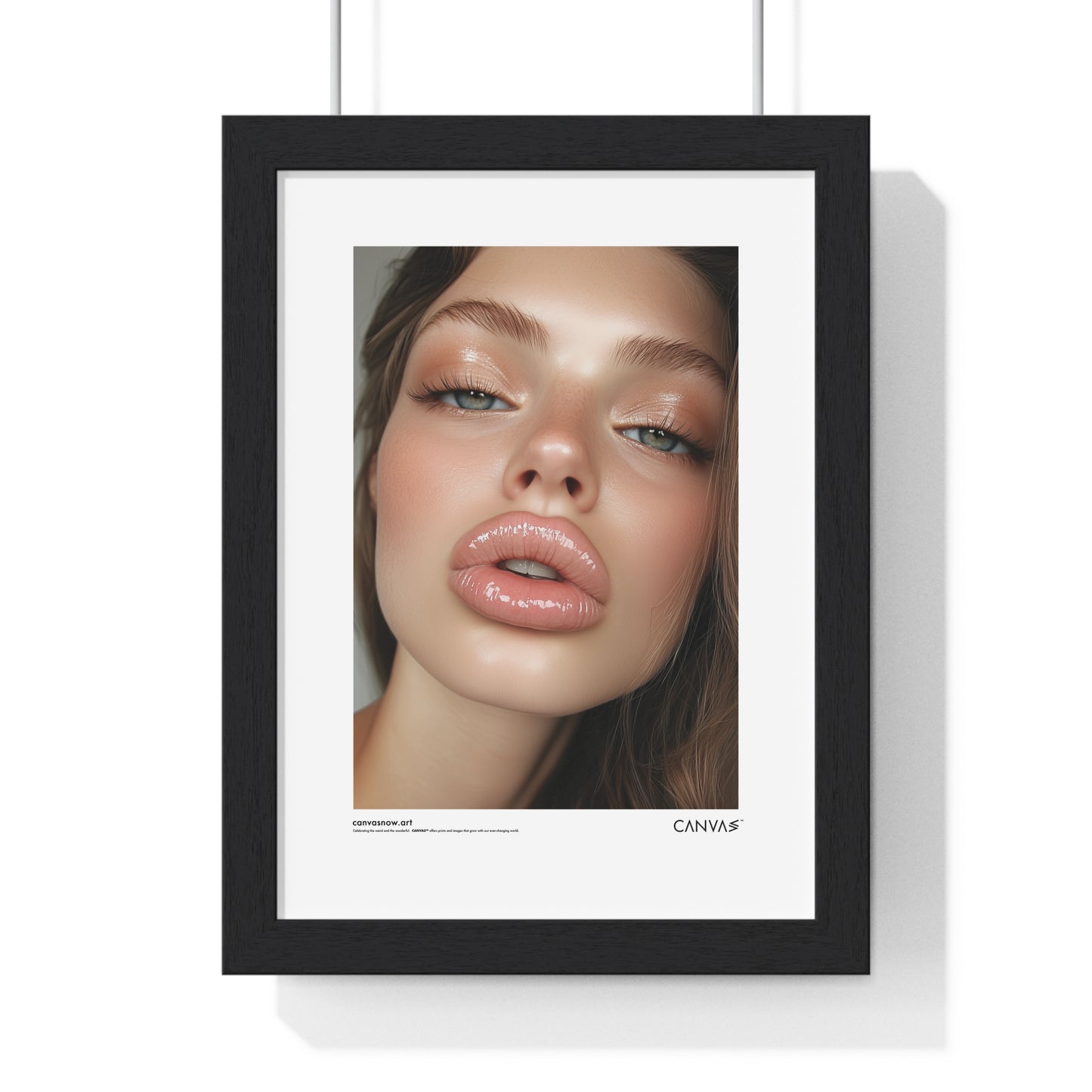CANVAS™ BOTOX-YOUTH-AI Portrait Framed Poster