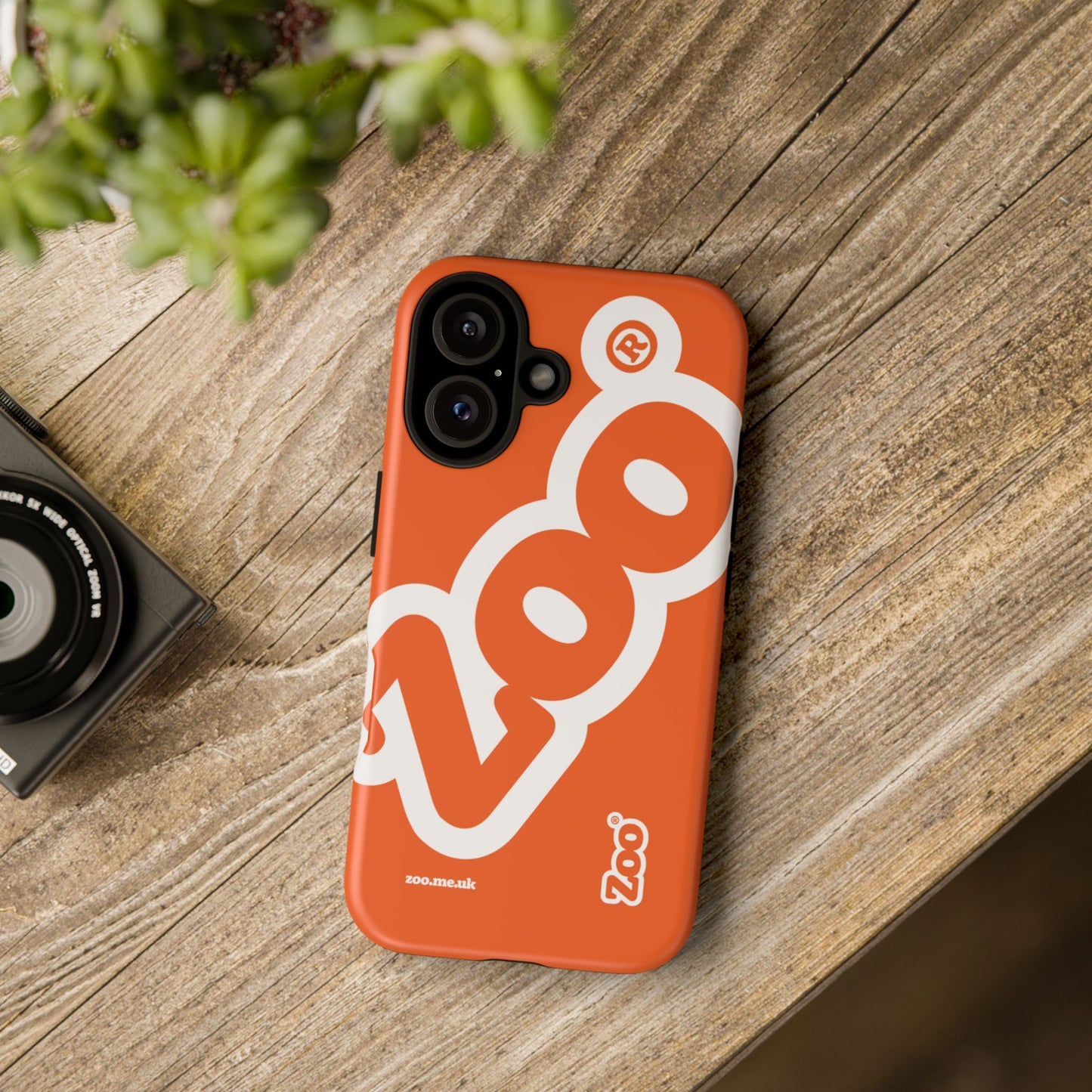 Zoo® Orange - Durable iPhone® Case