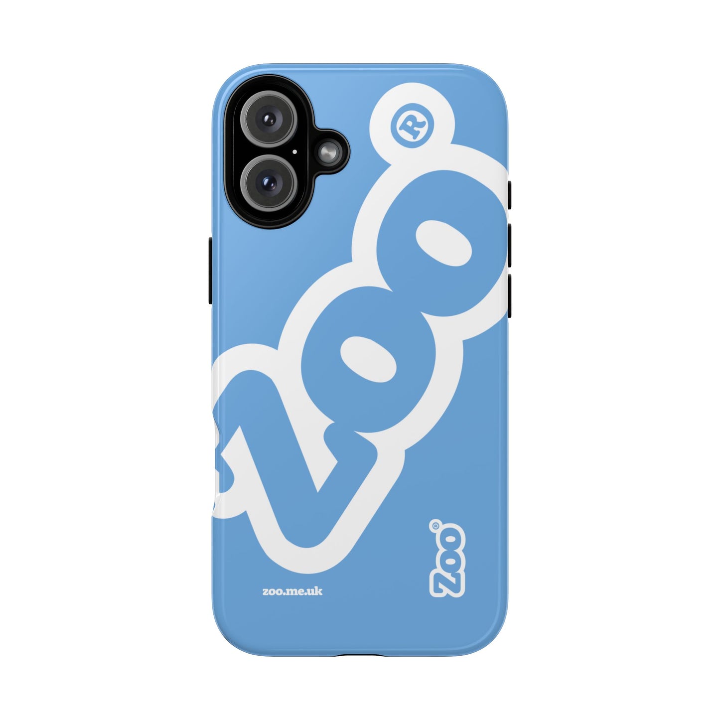 Zoo® Light Blue - Durable iPhone® Case