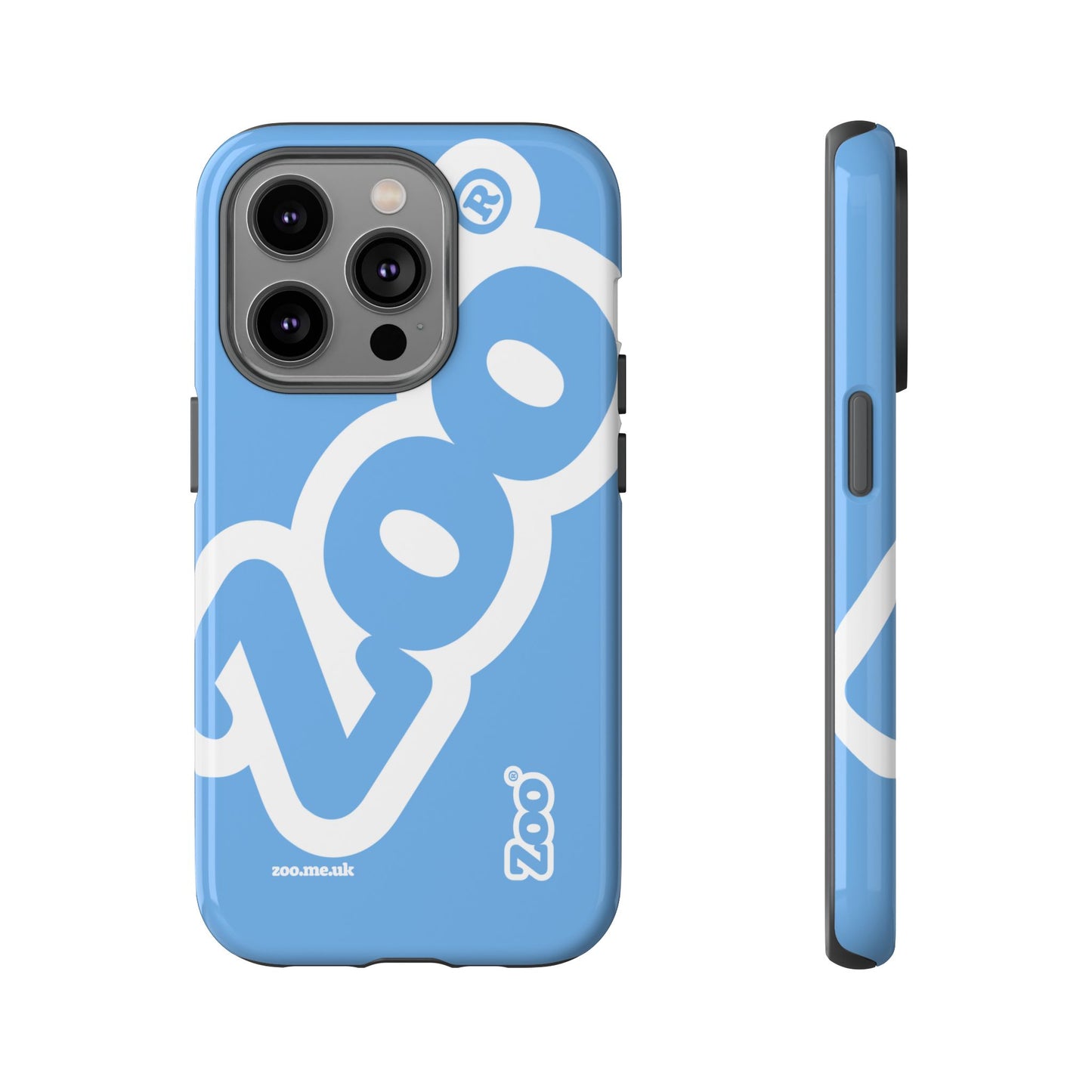Zoo® Light Blue - Durable iPhone® Case