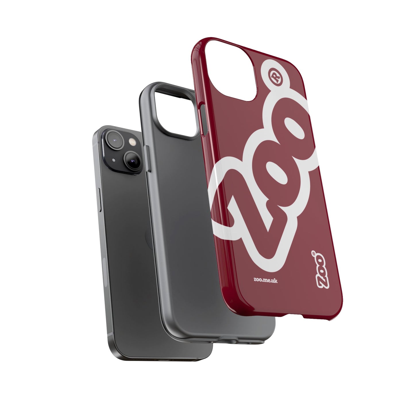 Zoo® Burgundy - Durable iPhone® Case