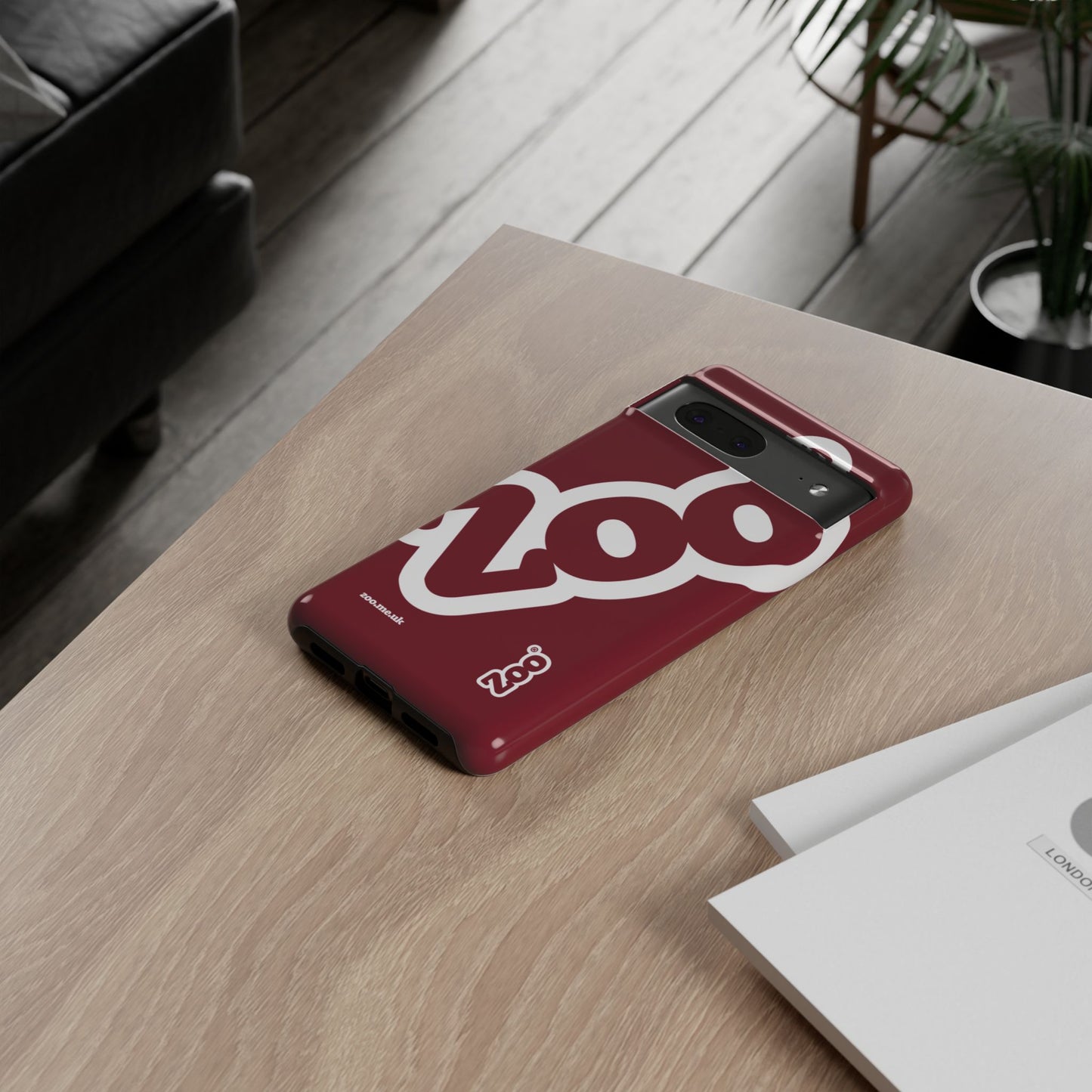 Zoo® Burgundy - Durable iPhone® Case