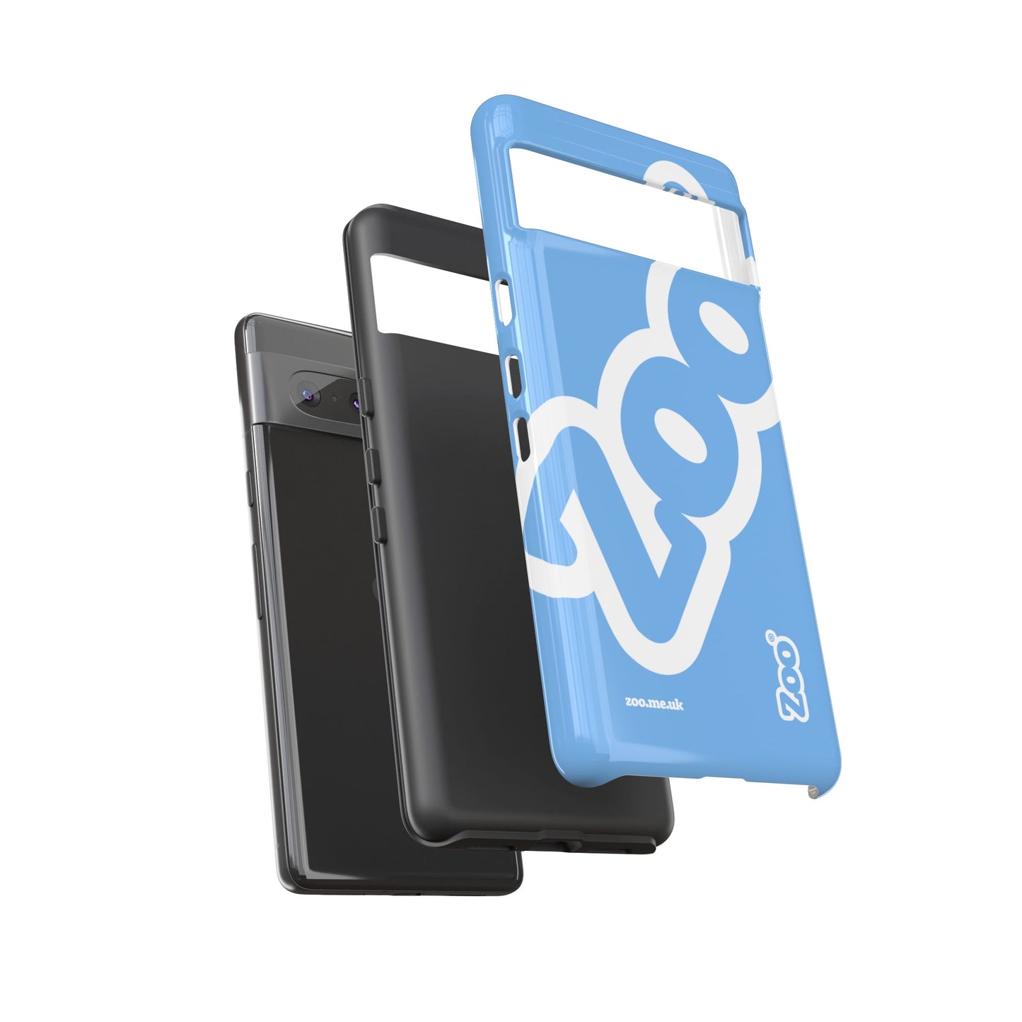 Zoo® Light Blue - Durable iPhone® Case