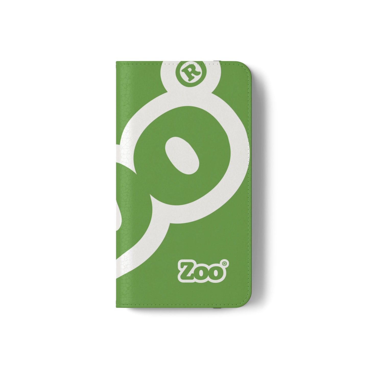 Zoo® Light Green Flip Case - Phone Wallet with Card Holder