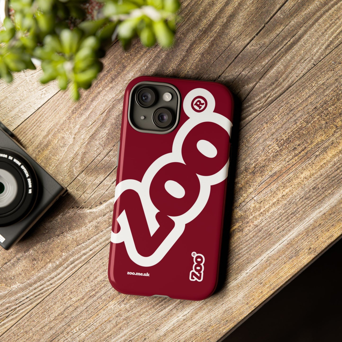 Zoo® Burgundy - Durable iPhone® Case