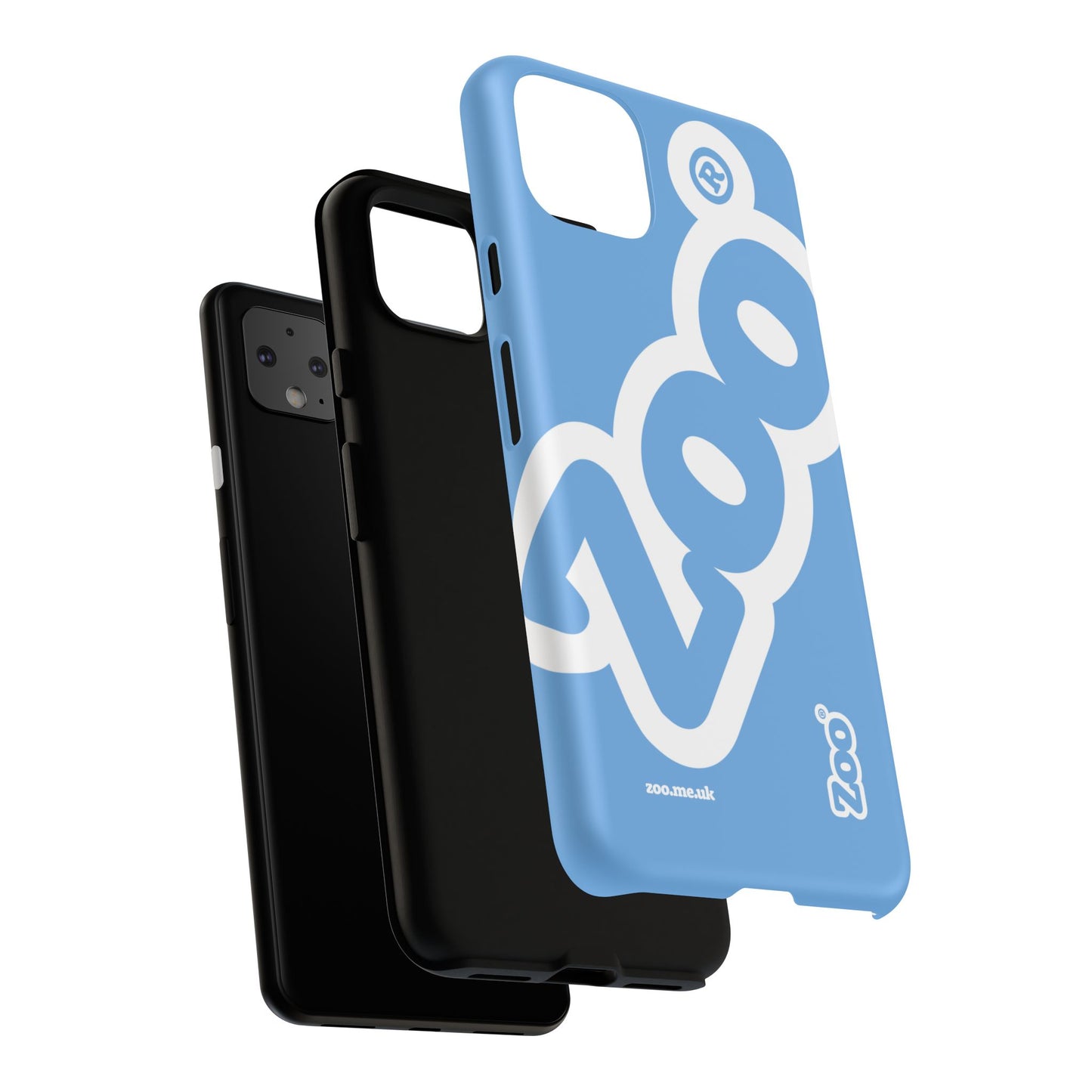 Zoo® Light Blue - Durable iPhone® Case
