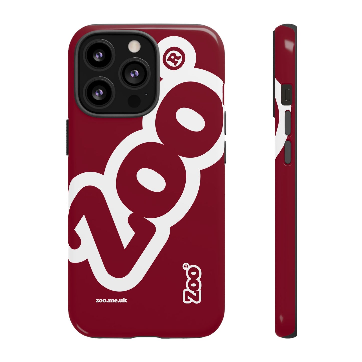 Zoo® Burgundy - Durable iPhone® Case