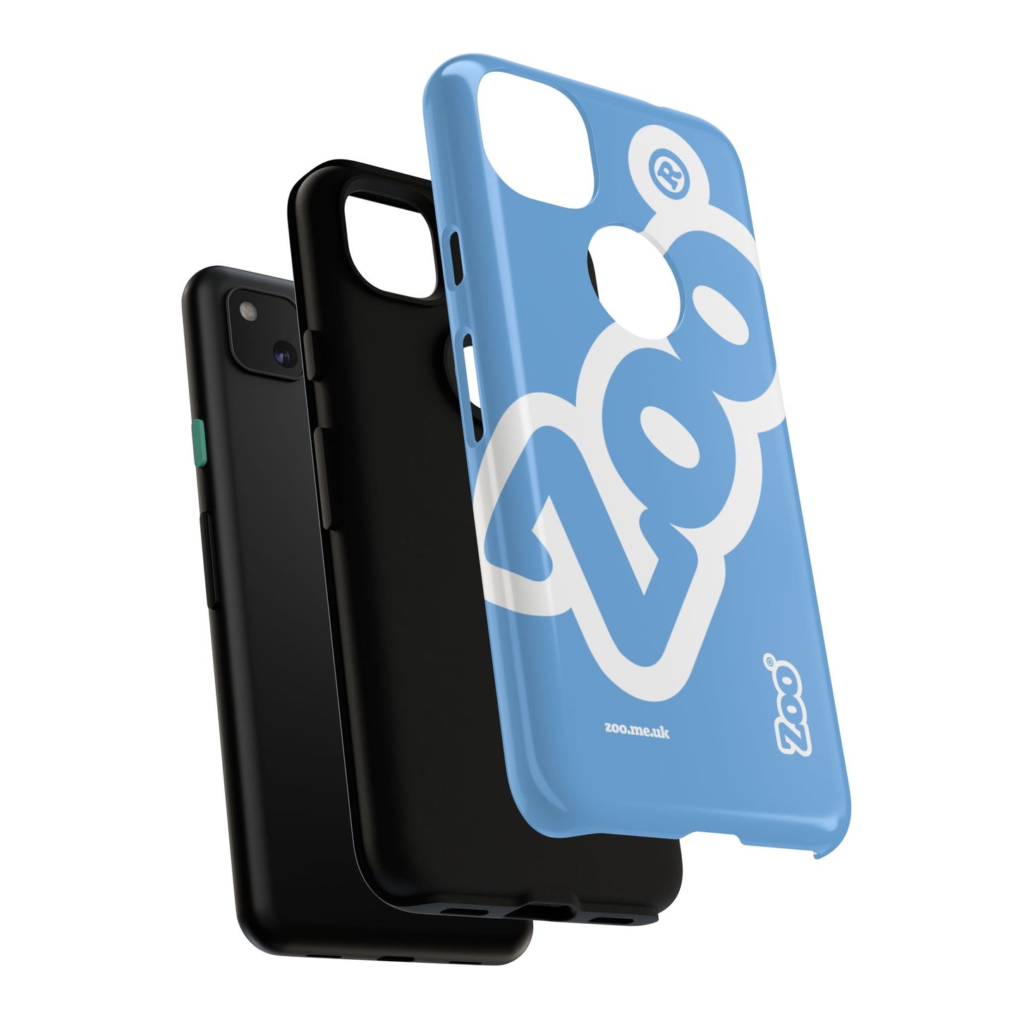 Zoo® Light Blue - Durable iPhone® Case