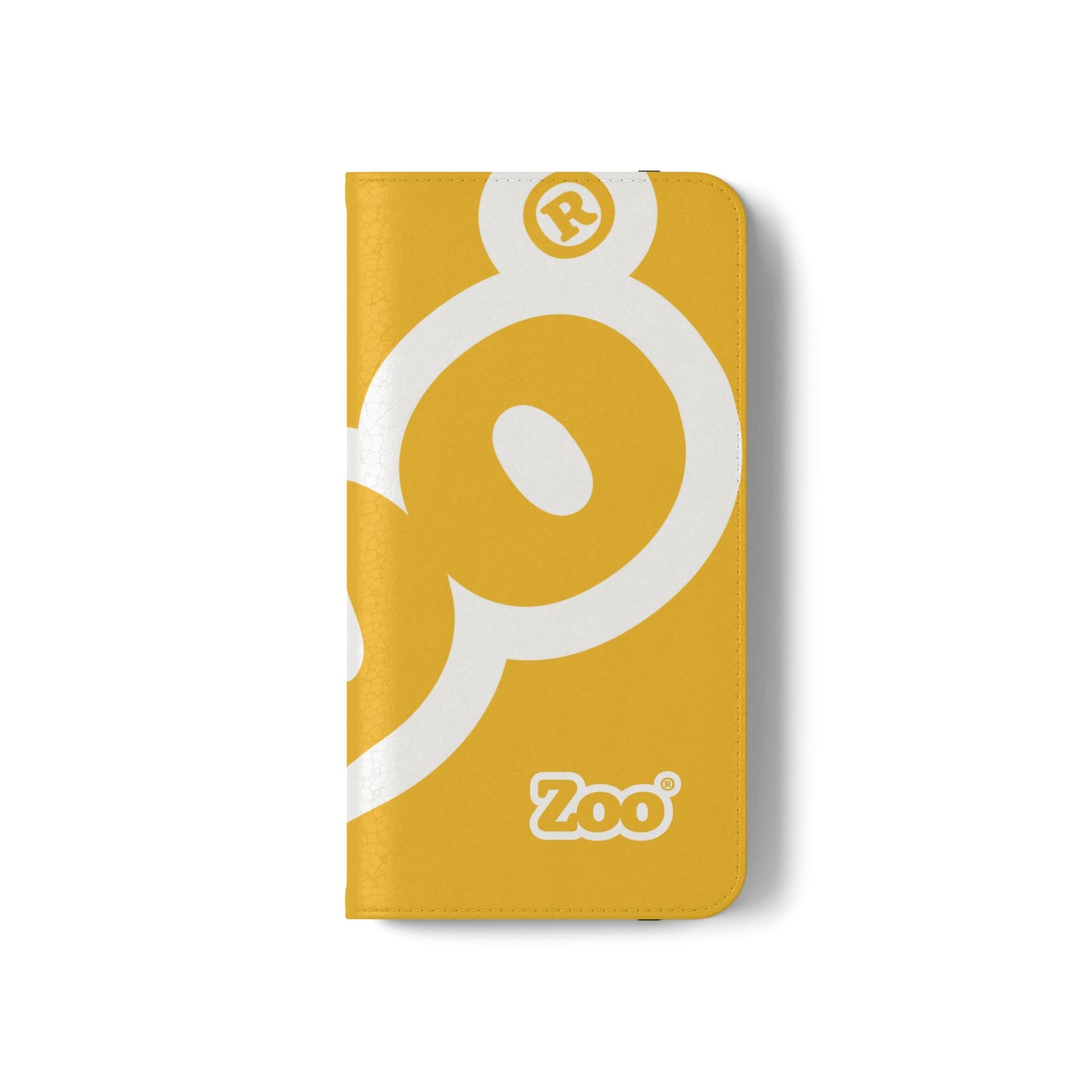Zoo® Yellow Flip Case - Phone Wallet with Card Holder