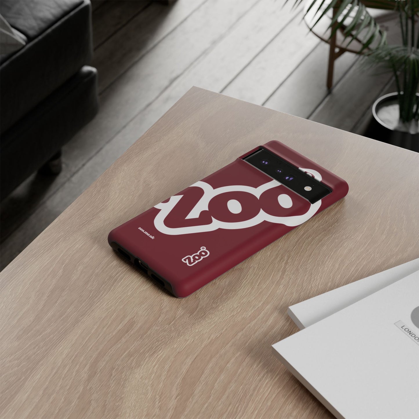 Zoo® Burgundy - Durable iPhone® Case