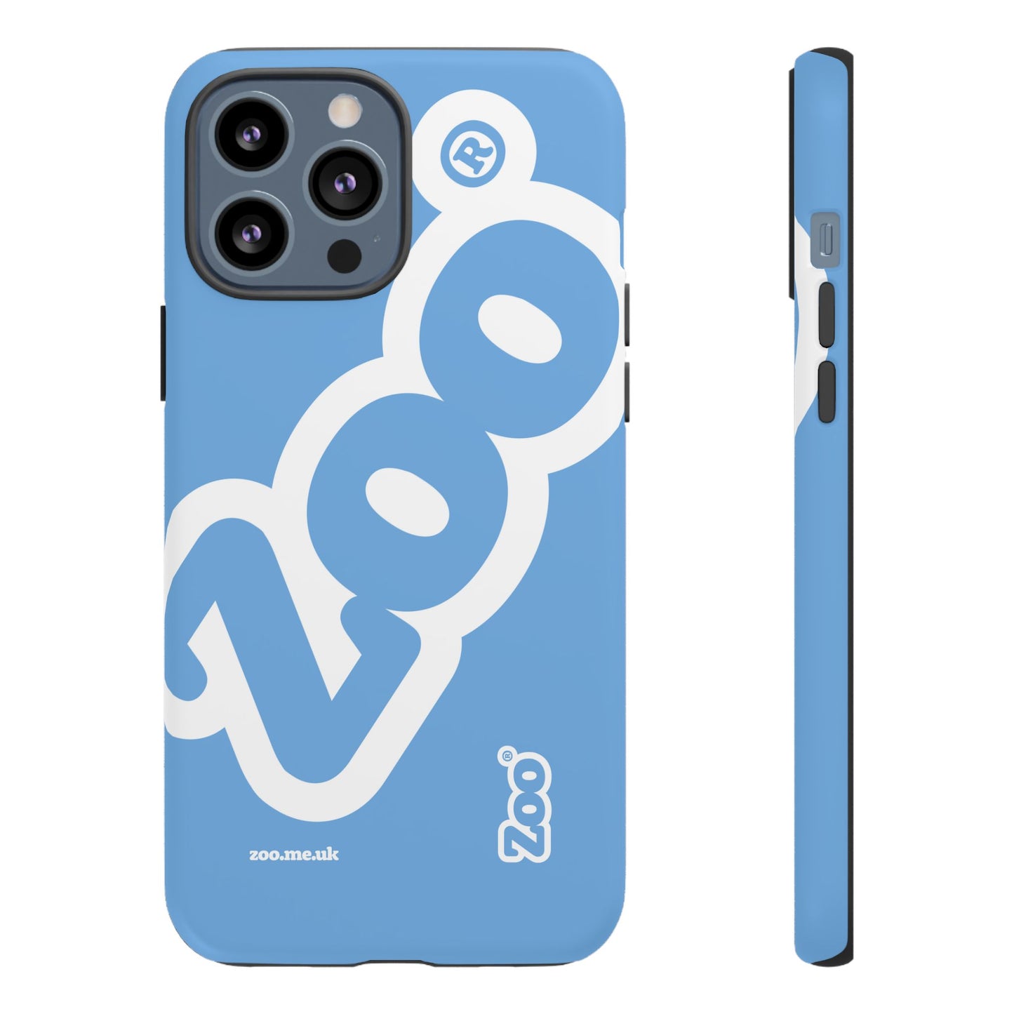 Zoo® Light Blue - Durable iPhone® Case