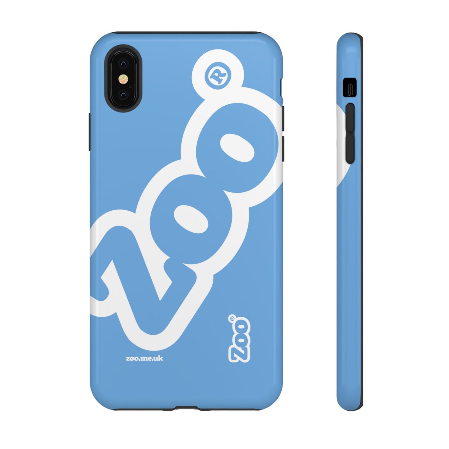 Zoo® Light Blue - Durable iPhone® Case