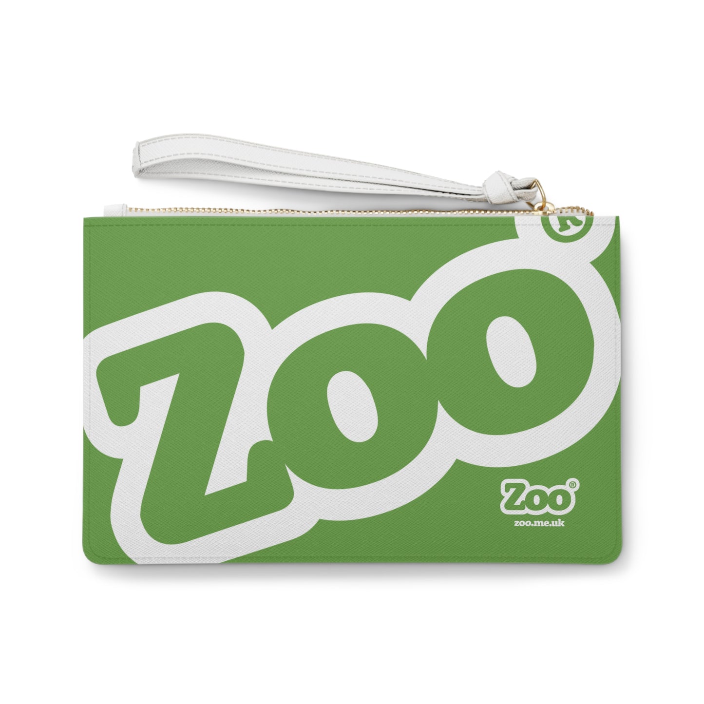 Zoo® Light Green with White Clutch Bag