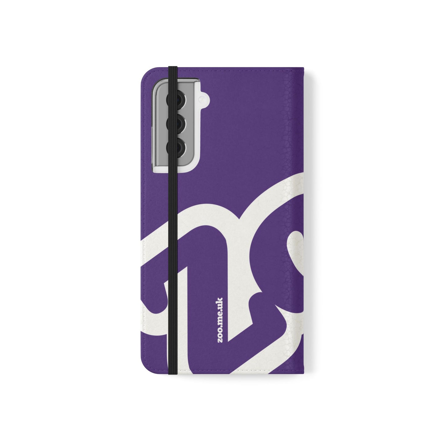 Zoo® Purple Flip Case - Phone Wallet with Card Holder