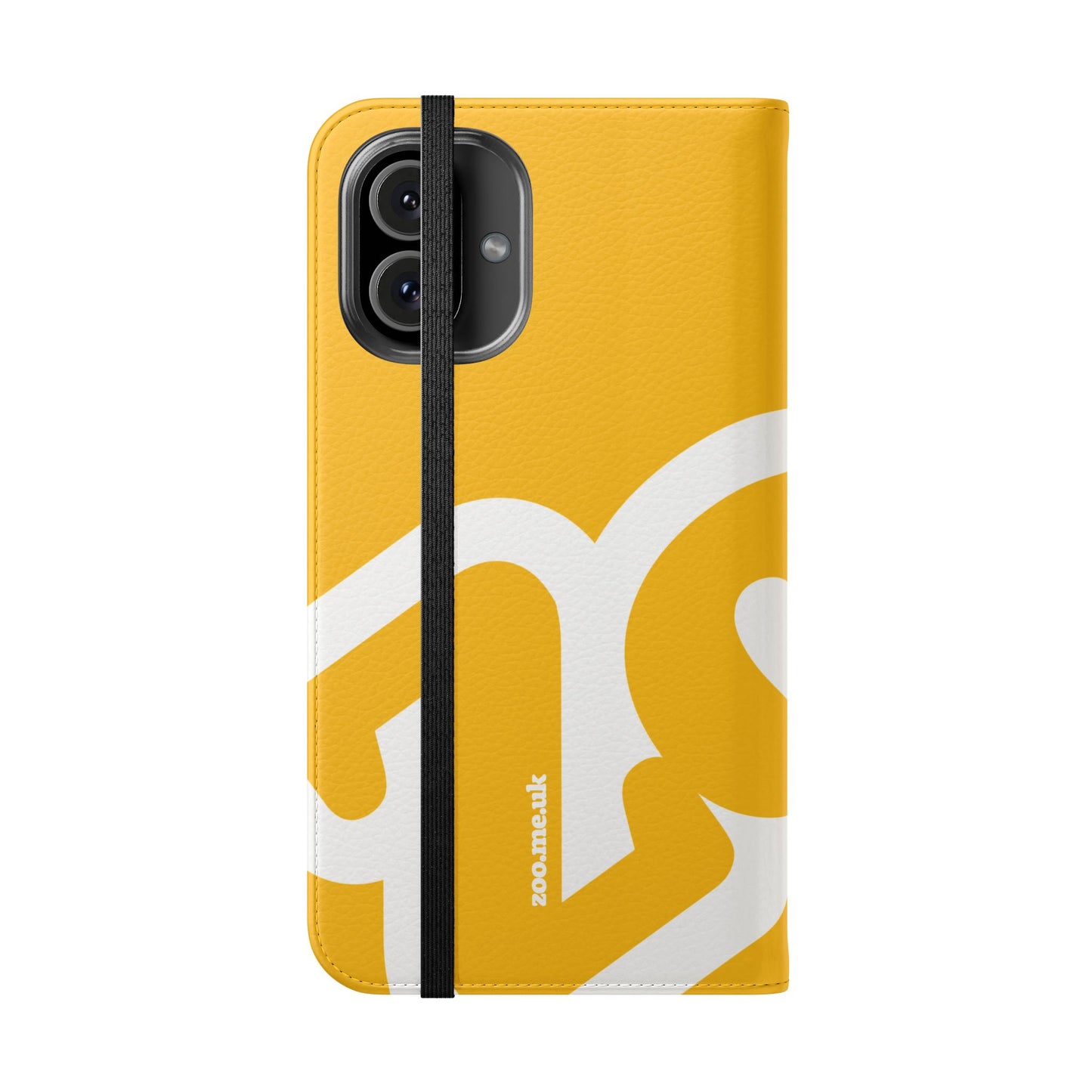 Zoo® Yellow Flip Case - Phone Wallet with Card Holder