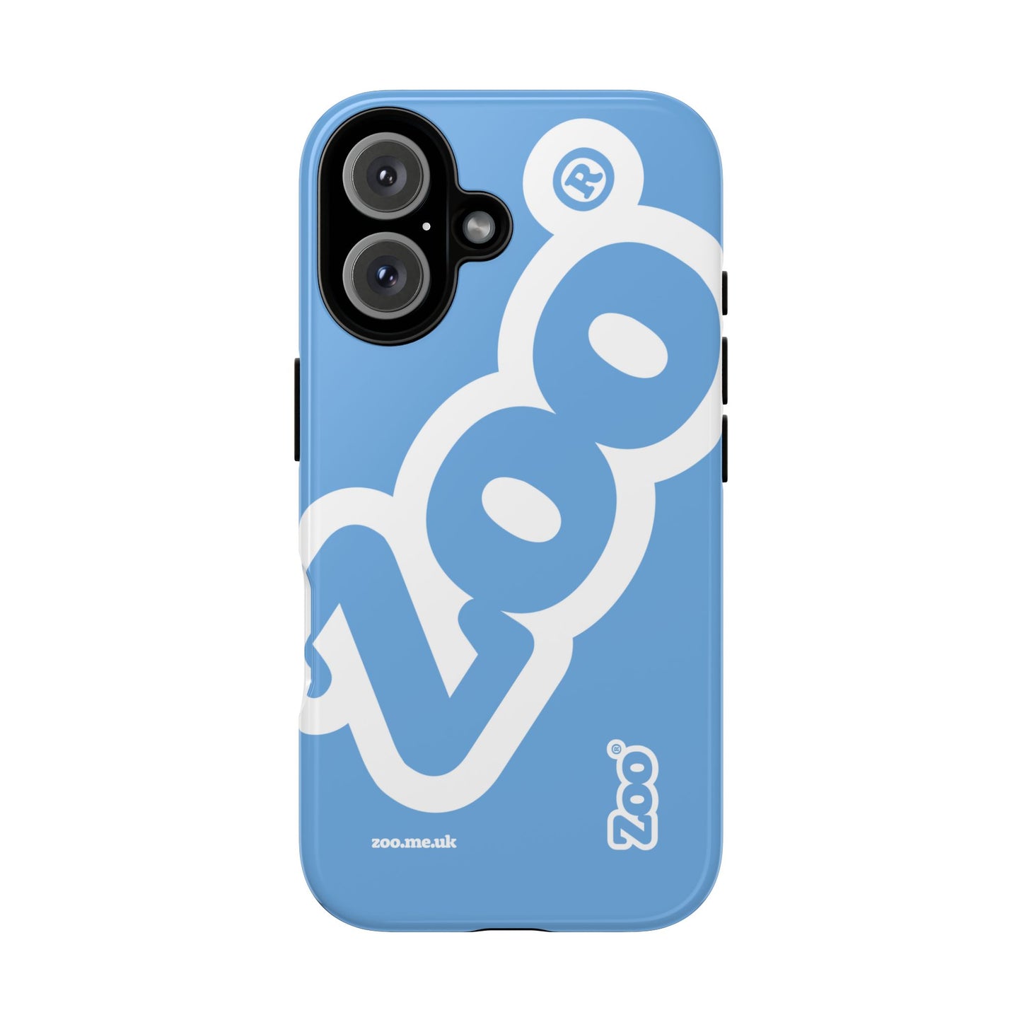 Zoo® Light Blue - Durable iPhone® Case