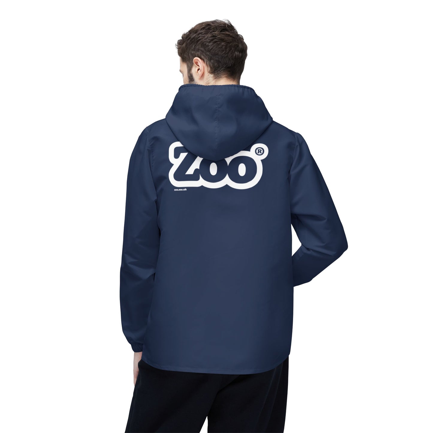 Zoo® Navy Blue - Unisex Windbreaker Jacket