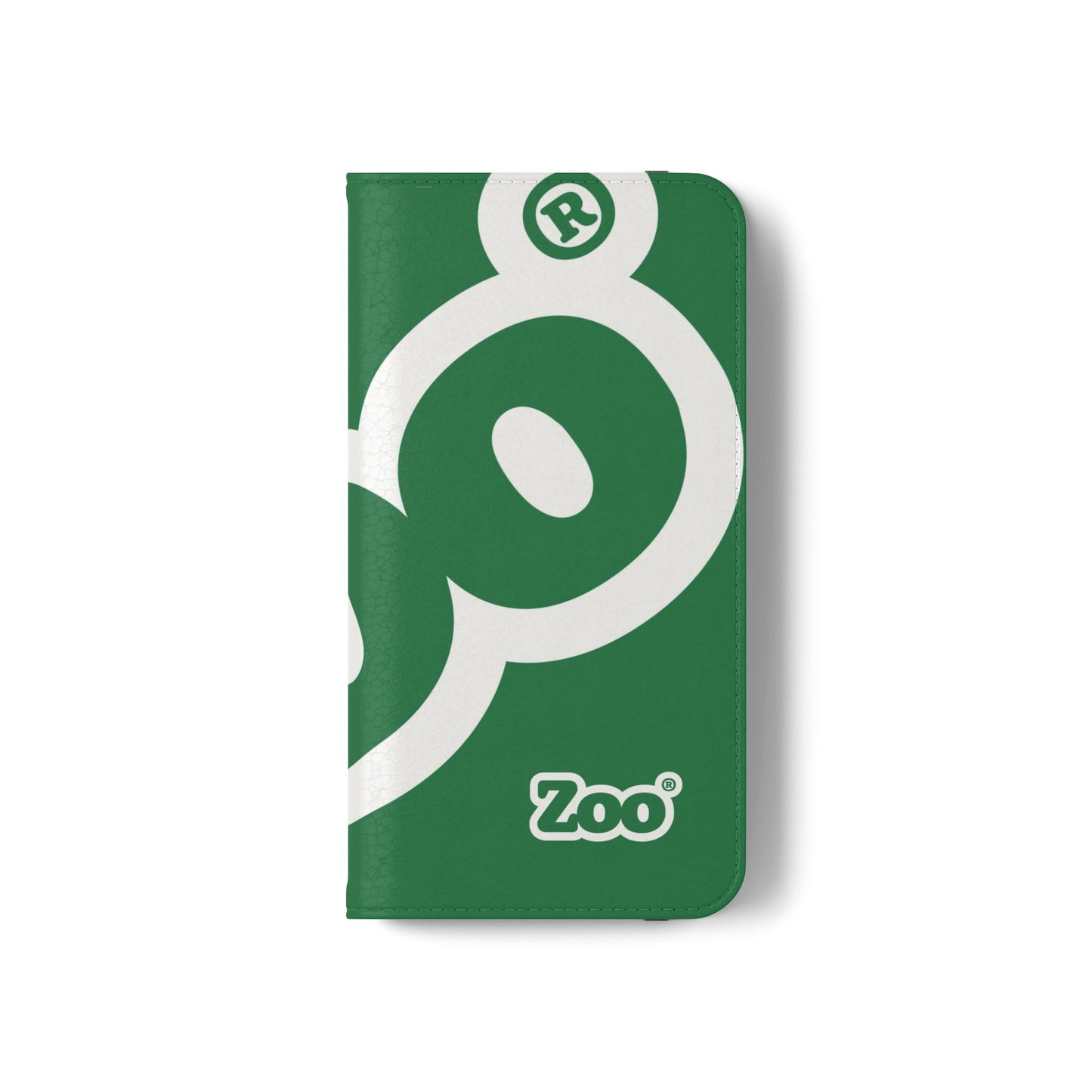 Zoo® Dark Green Flip Case - Phone Wallet with Card Holder