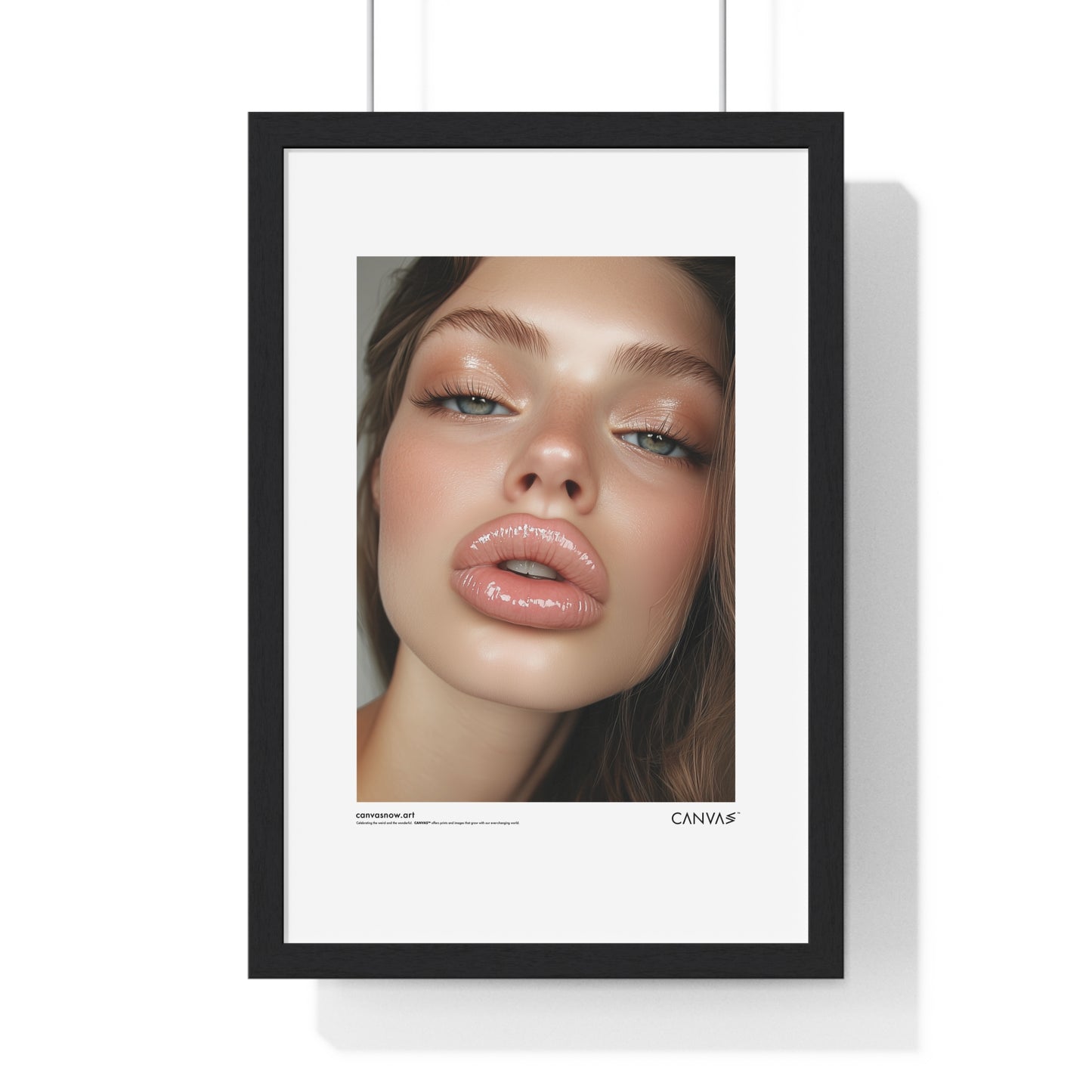 CANVAS™ BOTOX-YOUTH-AI Portrait Framed Poster