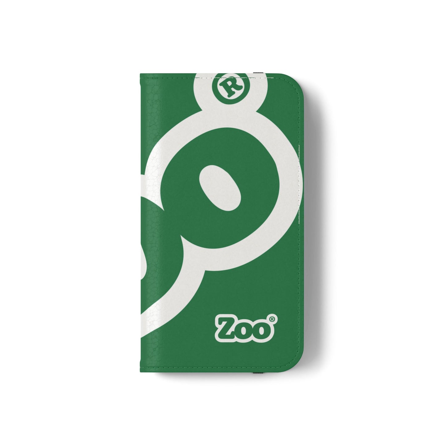 Zoo® Dark Green Flip Case - Phone Wallet with Card Holder
