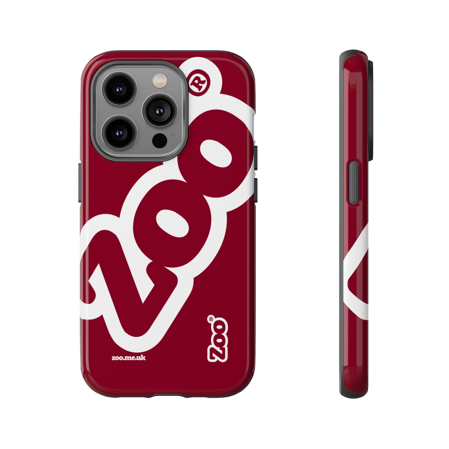 Zoo® Burgundy - Durable iPhone® Case