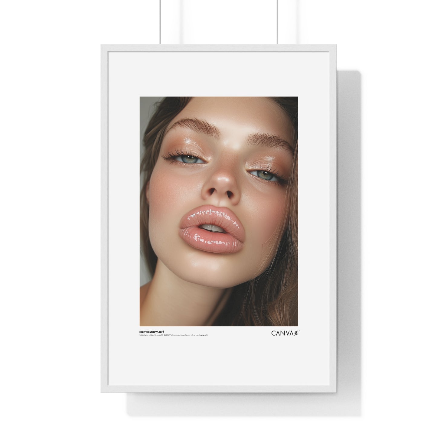 CANVAS™ BOTOX-YOUTH-AI Portrait Framed Poster